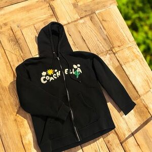 Coachella Women's Black Graphic Hoodie 2023
